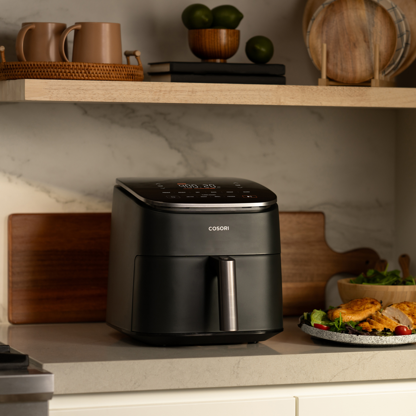 TurboBlaze Air Fryer + Nutri-Blender Pro