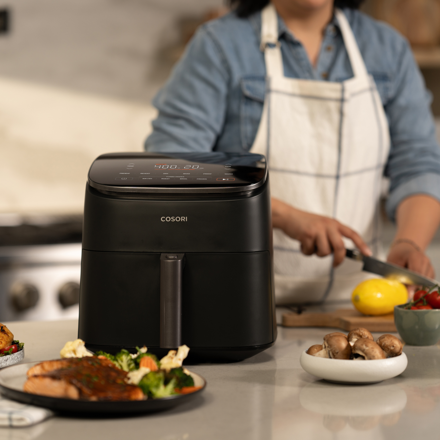 TurboBlaze Air Fryer + Nutri-Blender Pro